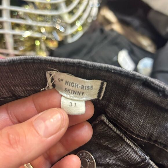 Madewell Ladies 12 black jeans - Picture 5 of 9